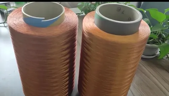 China Wholesale Best Quality Dipped Cords Polyester Thread Yarn for Timing Belt