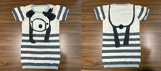 Design de suéter infantil para roupas Shein de bebê menino